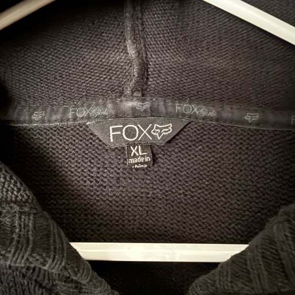 Fox Black and Gray Sweater - Picture 6 of 7